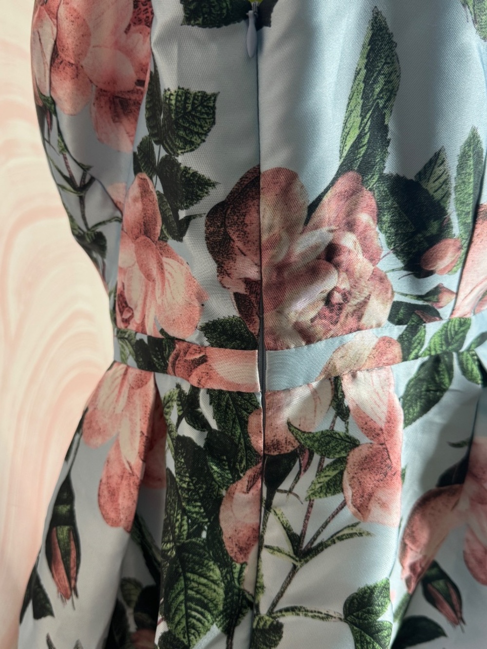 Vintage Plus-size floral dress - Picture 7 of 7